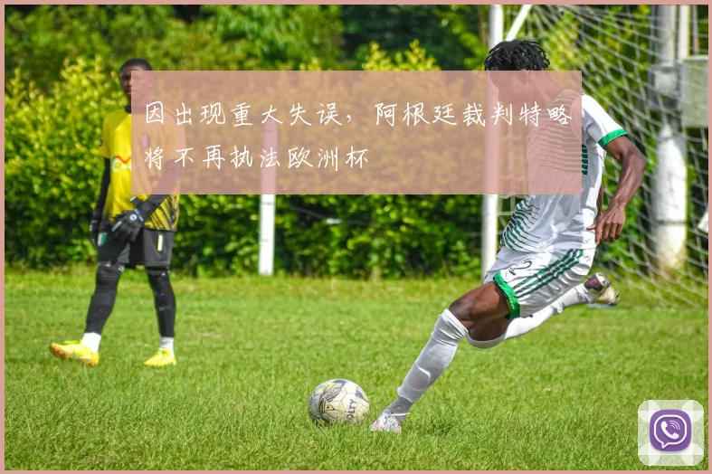 因出现重大失误，阿根廷裁判特略将不再执法欧洲杯
