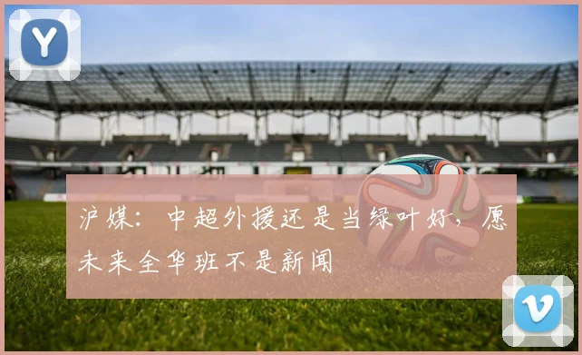 沪媒：中超外援还是当绿叶好，愿未来全华班不是新闻
